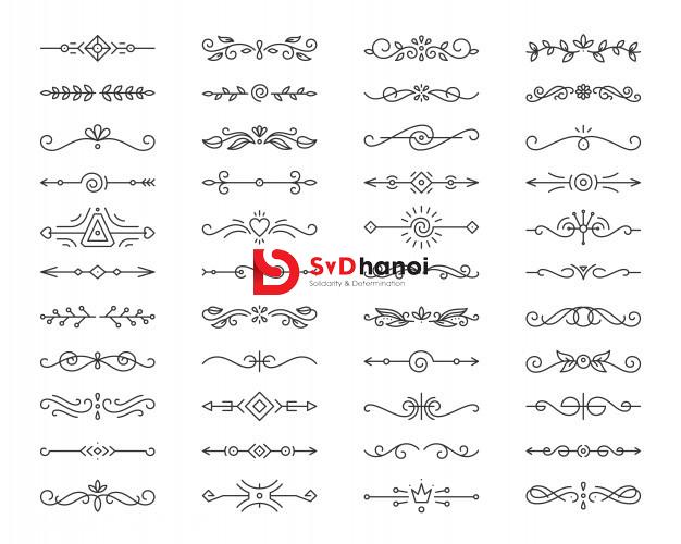 Tải Miễn Phí] 866+ Khung Viền Hoa Văn Vector Đẹp mới nhất