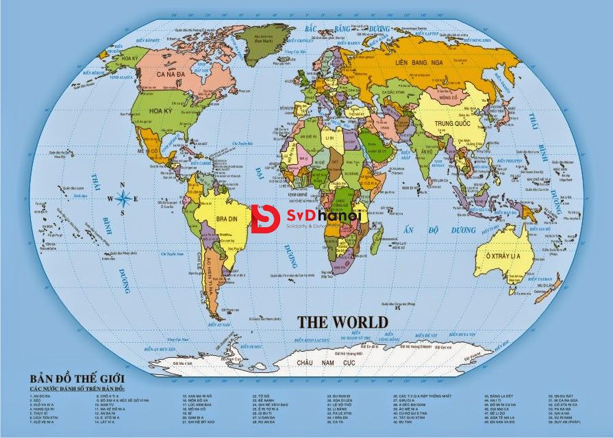 Download bản đồ thế giới vector