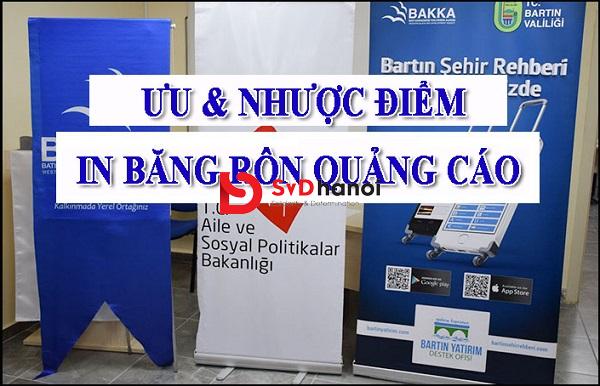 Ưu và nhược điểm của in băng rôn quảng cáo