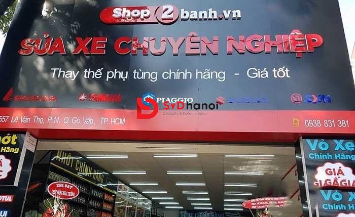 Mẫu biển quảng cáo sửa xe máy