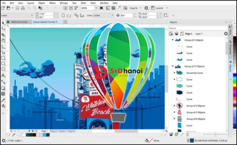 Các lệnh trong corel Corel Draw