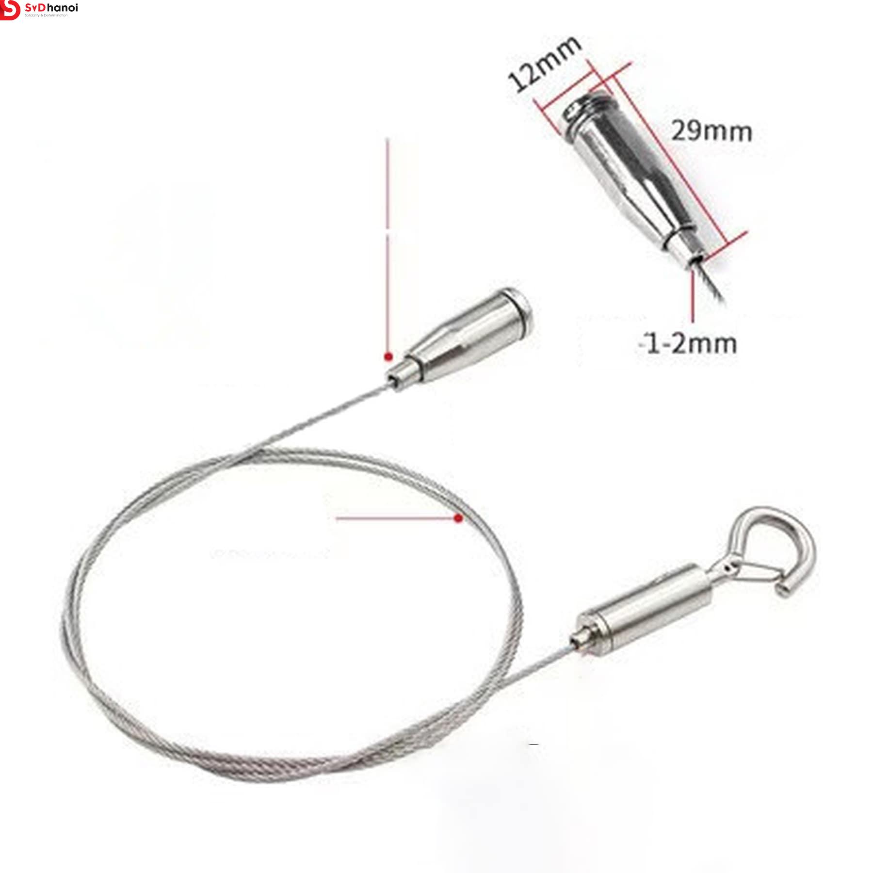 Dây cáp sợi Inox treo tranh, biển quảng cáo chuyên dụng giá rẻ