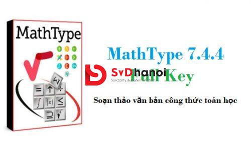 Tải và cài đặt MathType 7.4.4